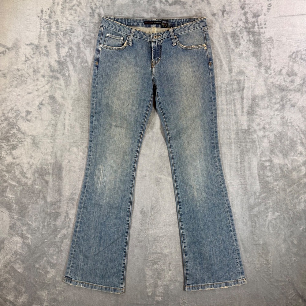 Vintage Buffalo David Bitton Phoenix Bootcut Jeans Women's Size 29 Light Blue‎
